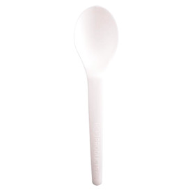 Petite Cuillère Amidon de Maïs CPLA Blanc 12 cm (100 Utés)