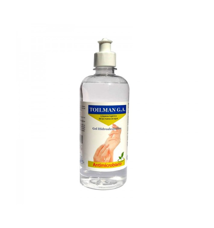 Antibacteriële Hydroalcoholische Sanitaire Gel 500ml (1 stuk) Antibacteriële Hydroalcoholische Sanitaire Gel 500ml (1 stuk)