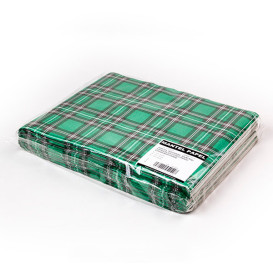Voorgesneden papieren tafelkleed "Edinburgh" 37g 1x1m (400 stuks) 