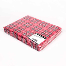 Voorgesneden papieren tafelkleed "Glasgow" 37g 1x1m (400 stuks) 