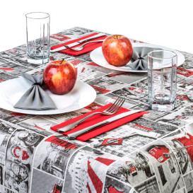 Nappe en papier 1x1m "Europe" 37g (400 Unités)