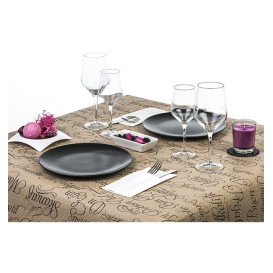 Nappe en papier 1,2x1,2m "Bon Appetit" 37g (300 Unités)