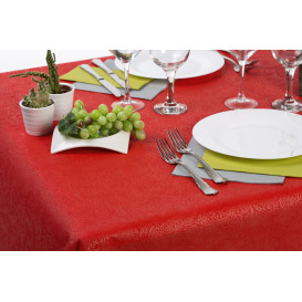 Nappe en Non-Tissé PLUS Rouge 120x120cm (100 Utés)