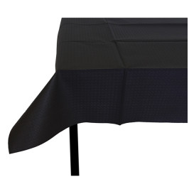 Nappe en papier 120x120 Noire 40g (300 Unités)