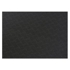 Voorgesneden papieren tafelkleed zwart 40g 1,2x1,2m (300 stuks) 