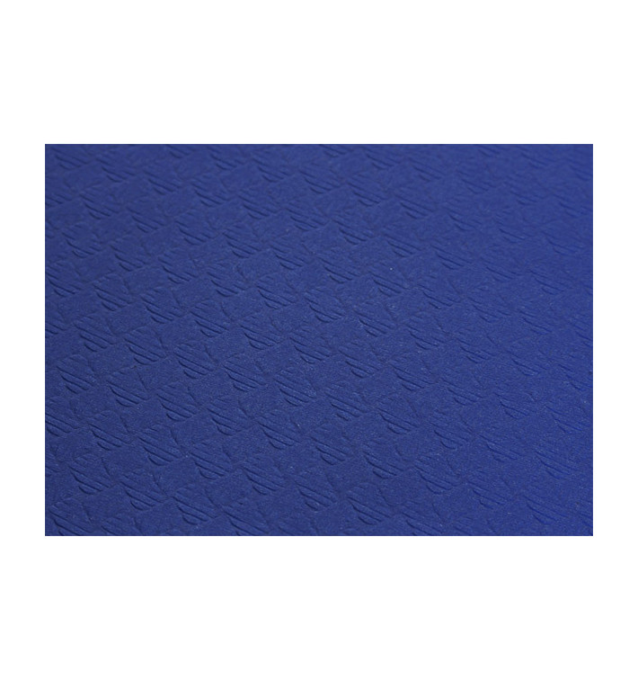 Nappe en papier 1,2x1,2 Mètre Bleu 40g (300 Unités) Nappe en papier 1,2x1,2 Mètre Bleu 40g (300 Unités)