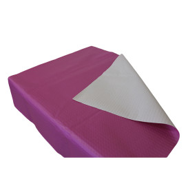 Voorgesneden papieren tafelkleed fuchsia 40g 1,2x1,2m (300 stuks) 