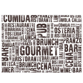 Papieren Placemats 30x40cm "Gourmet" 40g (1000 stuks)