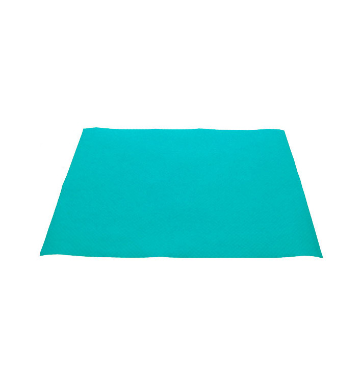 Papieren Placemats 30x40cm Turkoois 40g (1000 stuks) Papieren Placemats 30x40cm Turkoois 40g (1000 stuks)