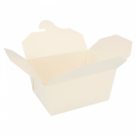 Boîte Carton Américaine Blanc 19,7x14x9cm 2880ml (40 Utés)