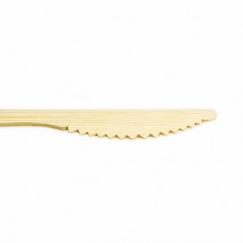 Couteau en Bambou 17cm (50 Unités)