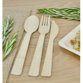 Bamboe wegwerp mes 17cm (1000 stuks)