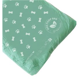 Plastic zak voor uitwerpselen van honden 100% bio 18x26cm (3000 stuks)