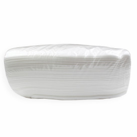 Wegwerp Spunlace handdoek voor manicure pedicure wit 40x80cm 43g/m² (25 stuks) 