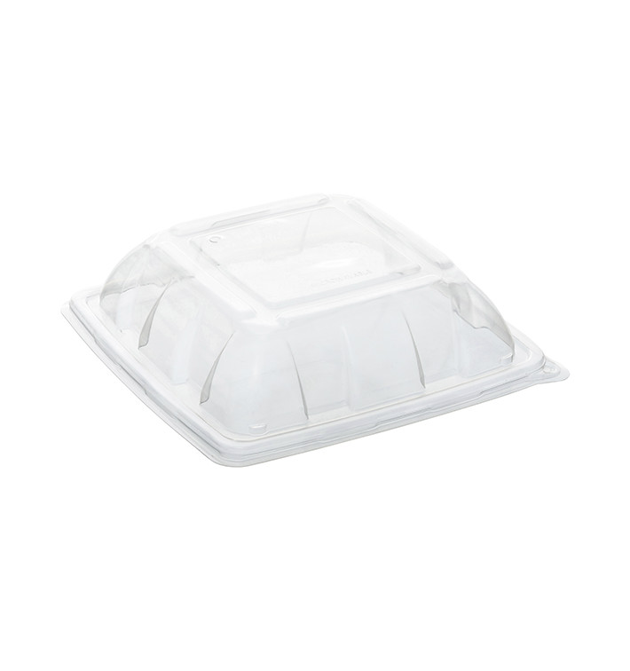 Couvercle en Plastique PP Dôme Barquette 230x230mm (50 Utés) Couvercle en Plastique PP Dôme Barquette 230x230mm (50 Utés)