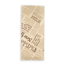 Enveloppe Porte-Couverts avec Serviettes "New York Times" (125 Utés)
