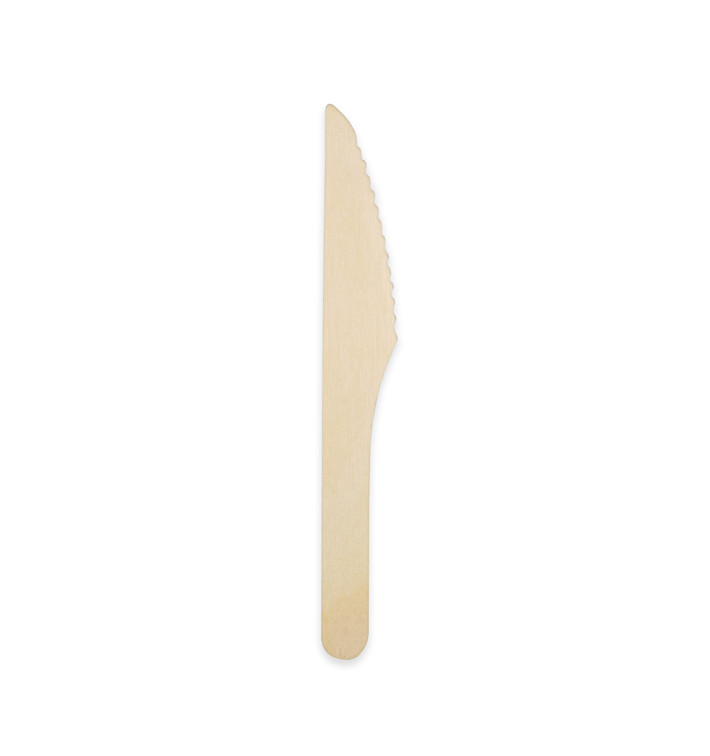 Couteau en Bois 16,5cm (2500 Utés) Couteau en Bois 16,5cm (2500 Utés)