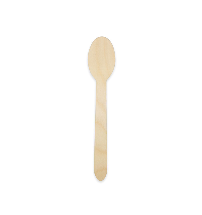 Cuillère en Bois 16cm (2000 Utés) Cuillère en Bois 16cm (2000 Utés)