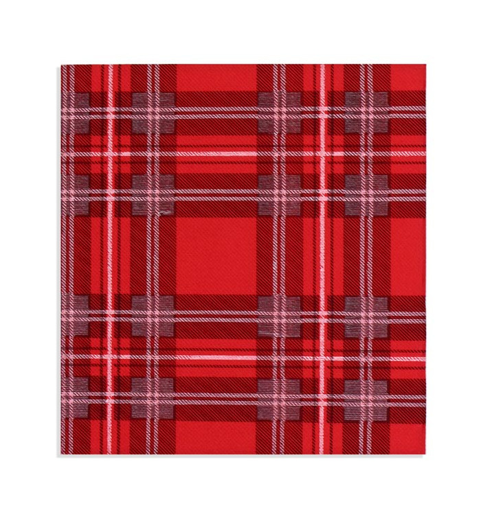 Serviette Papier molletonnée "Glasgow" 40x40cm (50 Utés) Serviette Papier molletonnée "Glasgow" 40x40cm (50 Utés)