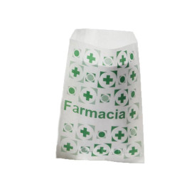 Sac Papier Blanc Pharmacie 12+6x20cm (1.000 Utés)