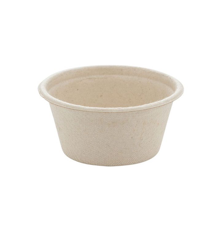 Pot en Canne à Sucre Naturel Ø6,0cm 60ml (2000 Utés)