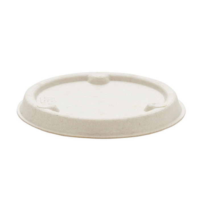 Suikerriet Deksel Container 60ml Naturel Ø6,0cm (2000 stuks)