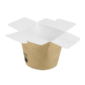 Boîte à Repas 100% ECO Effet Kraft 26Oz/780ml (50 Utés)