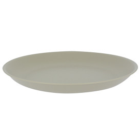 Assiette Réutilisable Premium PP Minéral Gris Ø21cm (6 Utés)