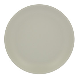 Assiette Réutilisable Premium PP Minéral Gris Ø21cm (54 Utés)