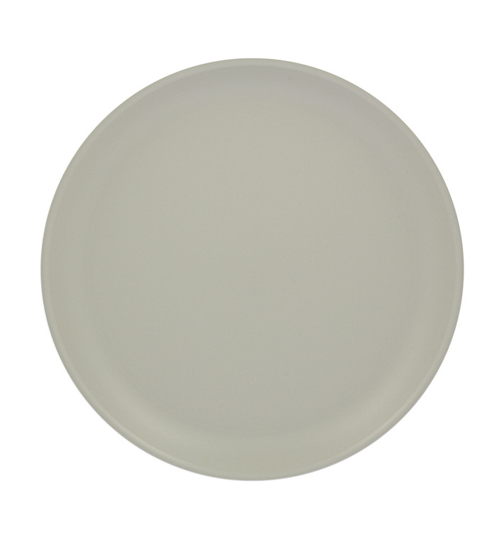 Assiette Réutilisable Premium PP Minéral Gris Ø27,5cm (6 Utés)