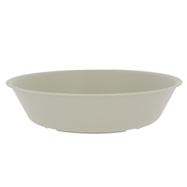 Assiette Réutilisable Premium PP Minéral Gris Ø18cm (54 Utés)