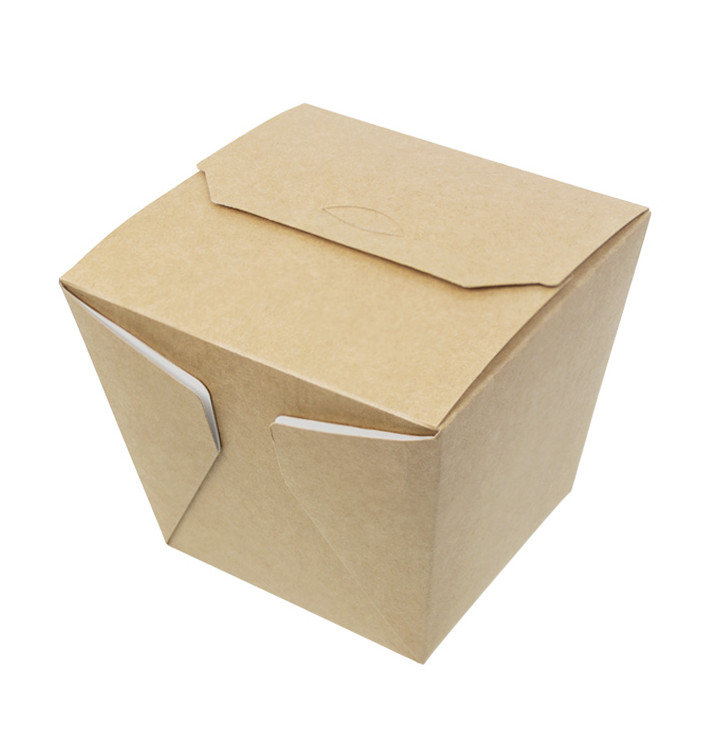Pot à Pâtes Wok Kraft 950ml (125 Unités) Pot à Pâtes Wok Kraft 950ml (125 Unités)