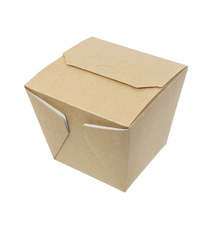 Pot à Pâtes Wok Kraft 780ml (20 Unités) Pot à Pâtes Wok Kraft 780ml (20 Unités)