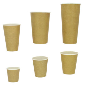 Gobelet Carton Kraft 100% ECO 22 Oz/660ml Ø9cm (1000 Unités)