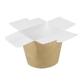 Boîte à Repas 100% ECO Effet Kraft 26Oz/780ml (500 Utés)