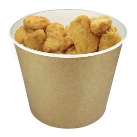 Container de Poulet Frit 130Oz/3990ml (50 Unités)