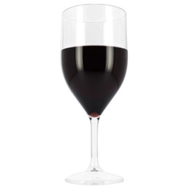 Flûte Réutilisable pour Vin Tritan Transp. 300ml (6 Unités)