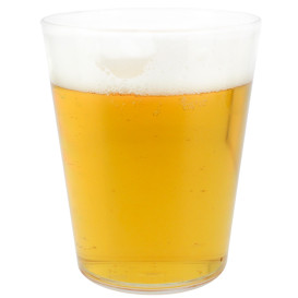 Plastic Pint glas PS Herbruikbaar 420ml (5 stuks) 