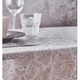 Niet geweven Tafelkleed Rol 1,2x50m "Mandala" Crème 50g/m² V40cm (4 Stuks)