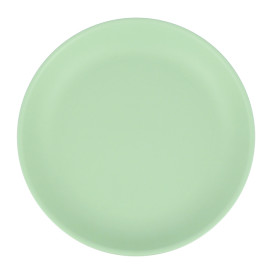 Assiette Réutilisable Durable PP Minéral Vert Ø21cm (54 Utés)