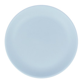 Assiette Réutilisable Durable PP Minéral Bleu Ø21cm (54 Utés)