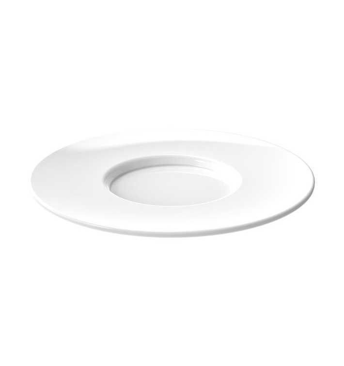 Assiette Réutilisable SAN pour Tasse “Cappuccino” Blanc 166ml (36 Utés) Assiette Réutilisable SAN pour Tasse “Cappuccino” Blanc 166ml (36 Utés)