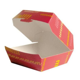Boîte à Hamburger Carton 12x12x7 cm (450 Utés)