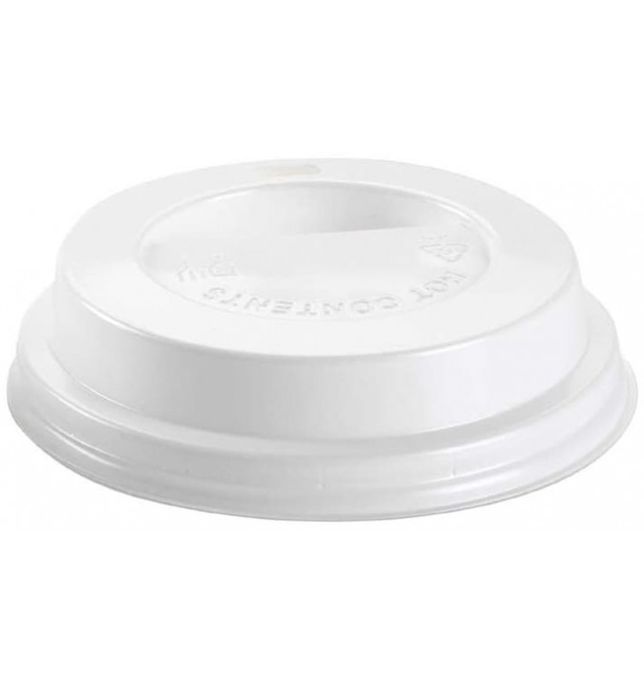 Couvercle Perforé pour Gobelet Carton 7Oz Blanc Ø7,2cm (100 Utés) Couvercle Perforé pour Gobelet Carton 7Oz Blanc Ø7,2cm (100 Utés)