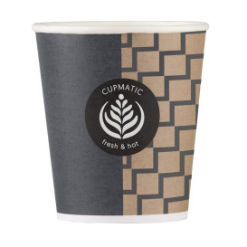 Gobelet Carton Cupmatic 9Oz/280ml Ø8,0cm (1000 Utés)