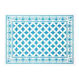 Set de Table papier 30x40cm "Alhambra" Turquoise 50g/m² (1000 Utés)