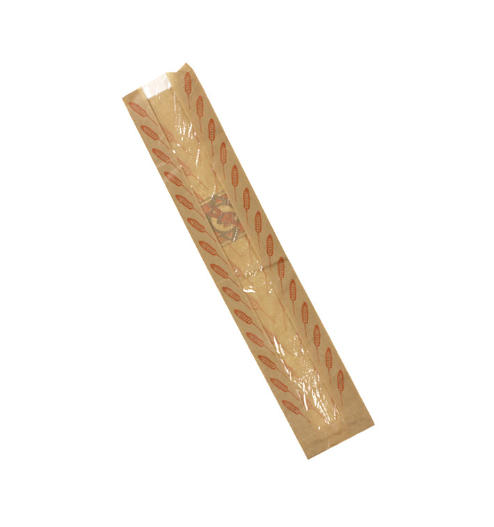 Papieren voedsel zak "Espigas" 9+5x50cm (125 stuks) Papieren voedsel zak "Espigas" 9+5x50cm (125 stuks)