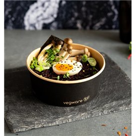 Boîte à MenuBox Carton Kraft 20x20x8,5cm (55 Utés)