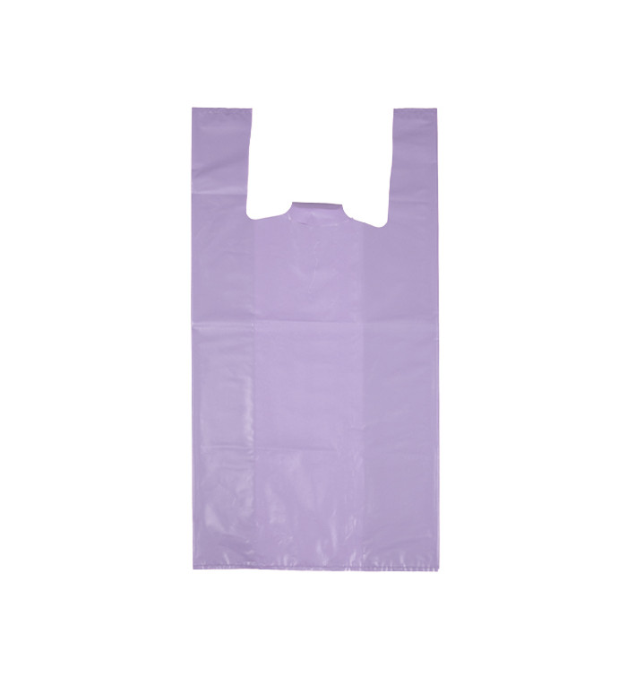 Plastic Hemddraagtassen 70% Gerecycled “Colors” Lila 42x53cm 50µm (1.000 stuks) Plastic Hemddraagtassen 70% Gerecycled “Colors” Lila 42x53cm 50µm (1.000 stuks)