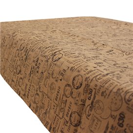 Nappe en papier 1x1m Kraft "Postale" 40g/m² (400 Utés)